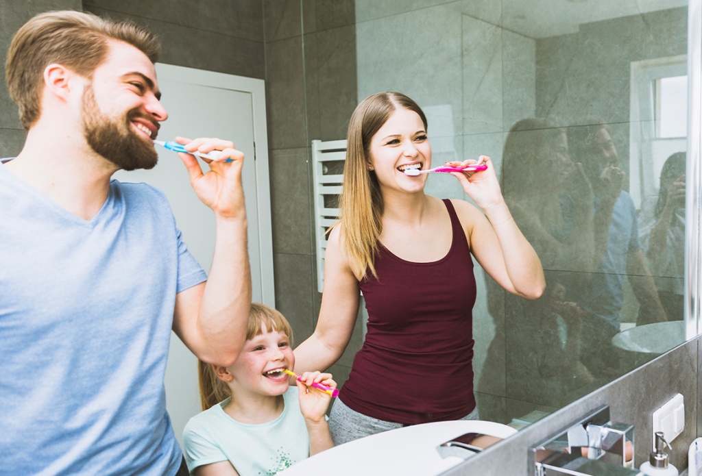 Hábitos dentales en Familia